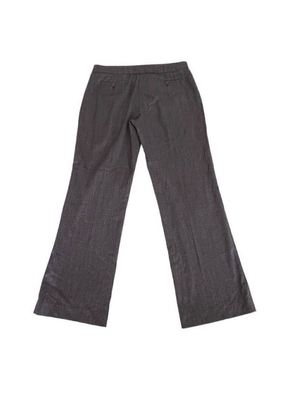 Etro Black and Cream Lined Trousers Label Detail